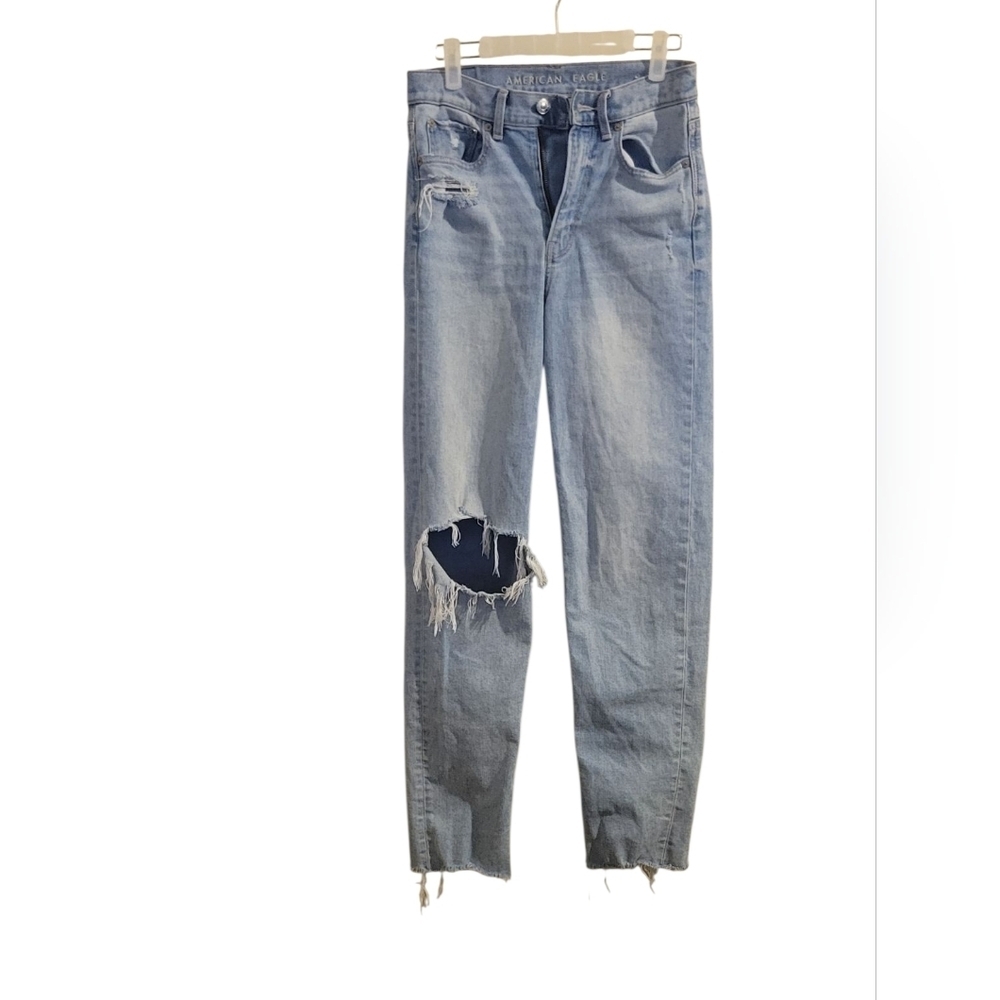 American Eagle Outfitters Higgest Riae Baggy Straight Size 0